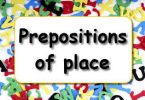 Preposition of Place มันคืออะไร