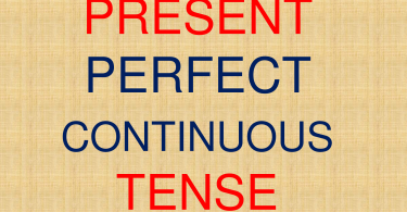 โครงสร้างและหลักการใช้ Present perfect continuous tense